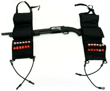 Back Seat Gun Holder Shotgun Truck Rack Vehicle Rack Car Hunting Rifle BLACK