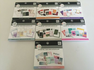 The Happy Planner TINY Sticker Pad YOU Choose ENCOURAGER Faith Wild Styled BABY