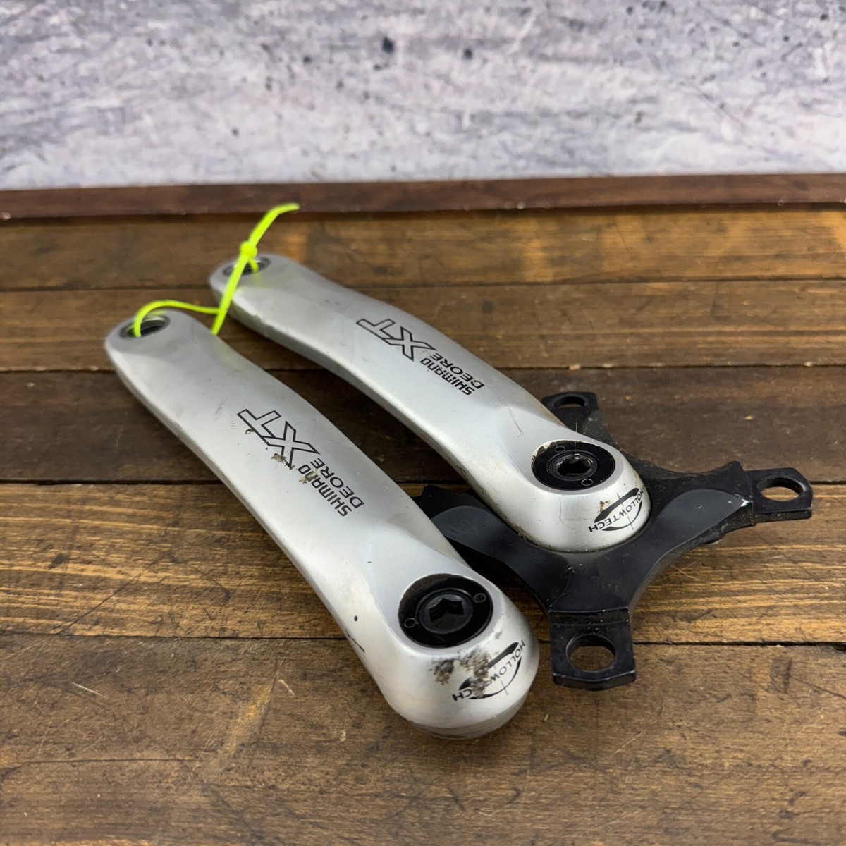 Vintage Shimano Deore XT FC-M751 Crank Set OCTALINK 175 mm 4