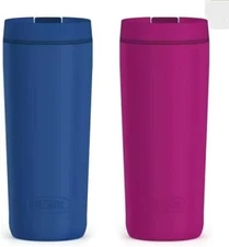 NEW! Thermos Stainless Steel 18oz Travel Tumbler, 2-pack