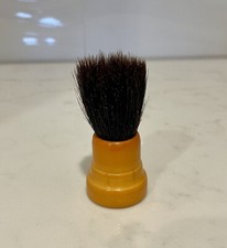 Vintage Fuller Brush "Plasticet Sterilized" Shaving Brush Butterscotch Color