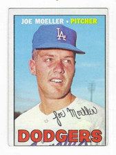 1967 TOPPS JOE MOELLER #149 LOS ANGELES DODGERS