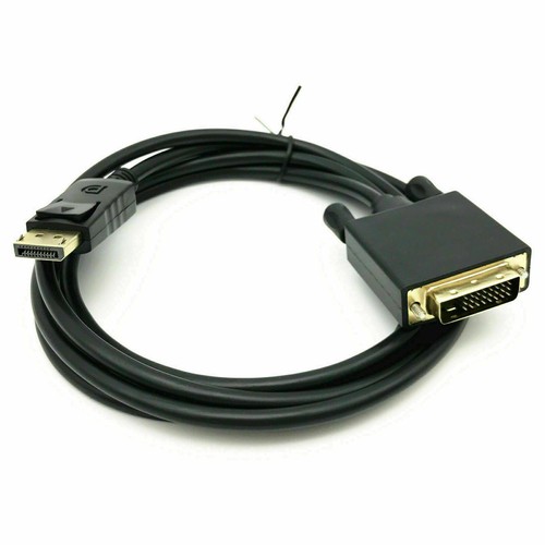 6 Feet Gold Plated DisplayPort DP to DVI-D Male Dual Link Cable Adapter 1080p - Picture 9 of 9