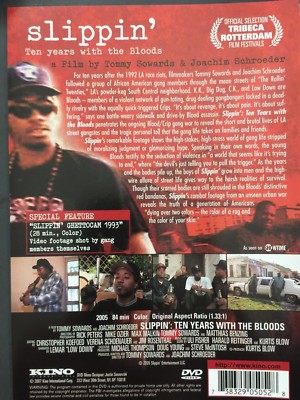 (未使用･未開封品)Slippin: Ten Years With the Bloods [DVD] Slippin: Ten Years with the Bloods (DVD, 2007) Rare, OOP, Tommy