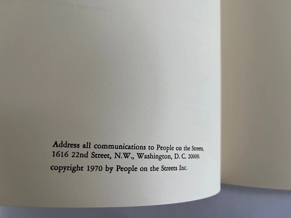 PEOPLE ON THE STREETS 1 poetry photography Adams Morgan Dupont Circle D.C. 1970 - Image 4 of 4