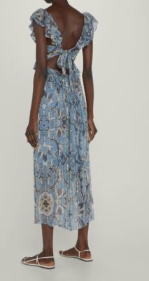 hannah artwear blue dress Rent Hannah Artwear Blue Dress UK 10