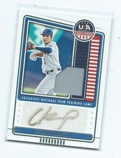 2023 Panini USA Stars & Stripes Christian Knapczyk Gold ink  Autograph/Jersey