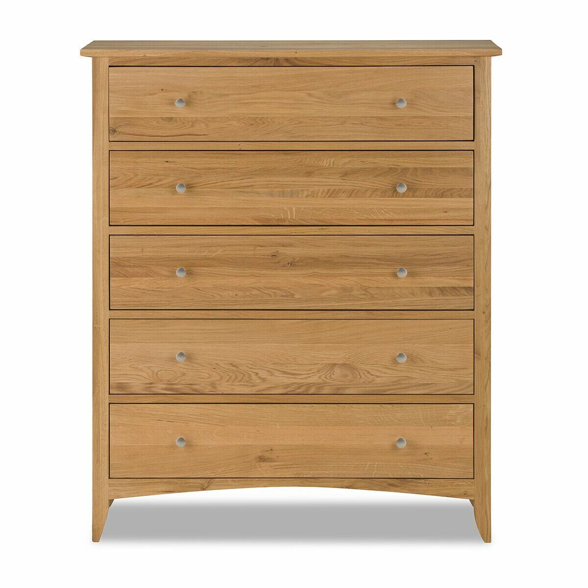 Oak Chest of Drawers Large Bedroom Wooden Storage Modern Edward Hopper