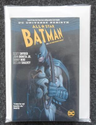 All-Star Batman Vol. 1 My Own Worst Enemy (2017) Hardcover - DC Comics USA -Z. 1