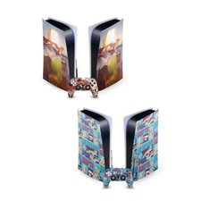 DC LEAGUE OF SUPER PETS GRAPHICS VINYL SKIN FOR SONY PS5 DISC EDITION BUNDLE