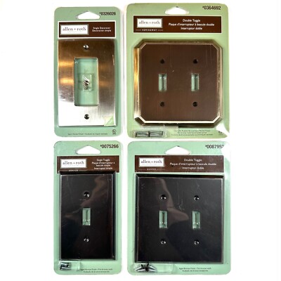 Allen Roth Wall Plates, Decorator or Toggle, Single or Double * | eBay