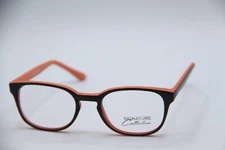 NEW SIGNATURE COLELCTION S7001 BRN/ORG BROWN AUTHENTIC FRAMES EYEGLASSES 45-18