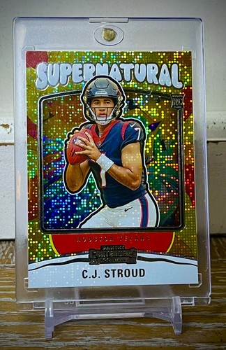 CJ Stroud Card Refractor Edition Rookie RC Ohio State Texans QB - Mint NM ๐ - Picture 5 of 6