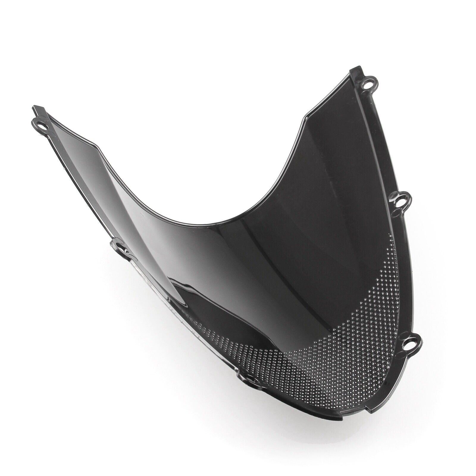 Windshield WindScreen Double Bubble For Kawasaki ZX6R 0508 ZX10R 200607 Black eBay