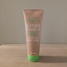 Discontinued Bath Body Works Almond Vanilla Natural Olive Oil Body Cream