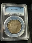 1915-P 50C BARBER PCGS VF20
