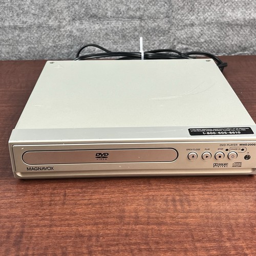 Reproductor de DVD/CD de video digital Magnavox MWD200G, sin control remoto - probado funcionando - Imagen 2 de 15