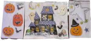 Halloween Bulk Window Sticker Clings (3 Sheets)