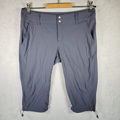 Columbia Hose Damen Shorts Gr. 8 Grau Omni Shield  96% Nylon Sommer sports hose