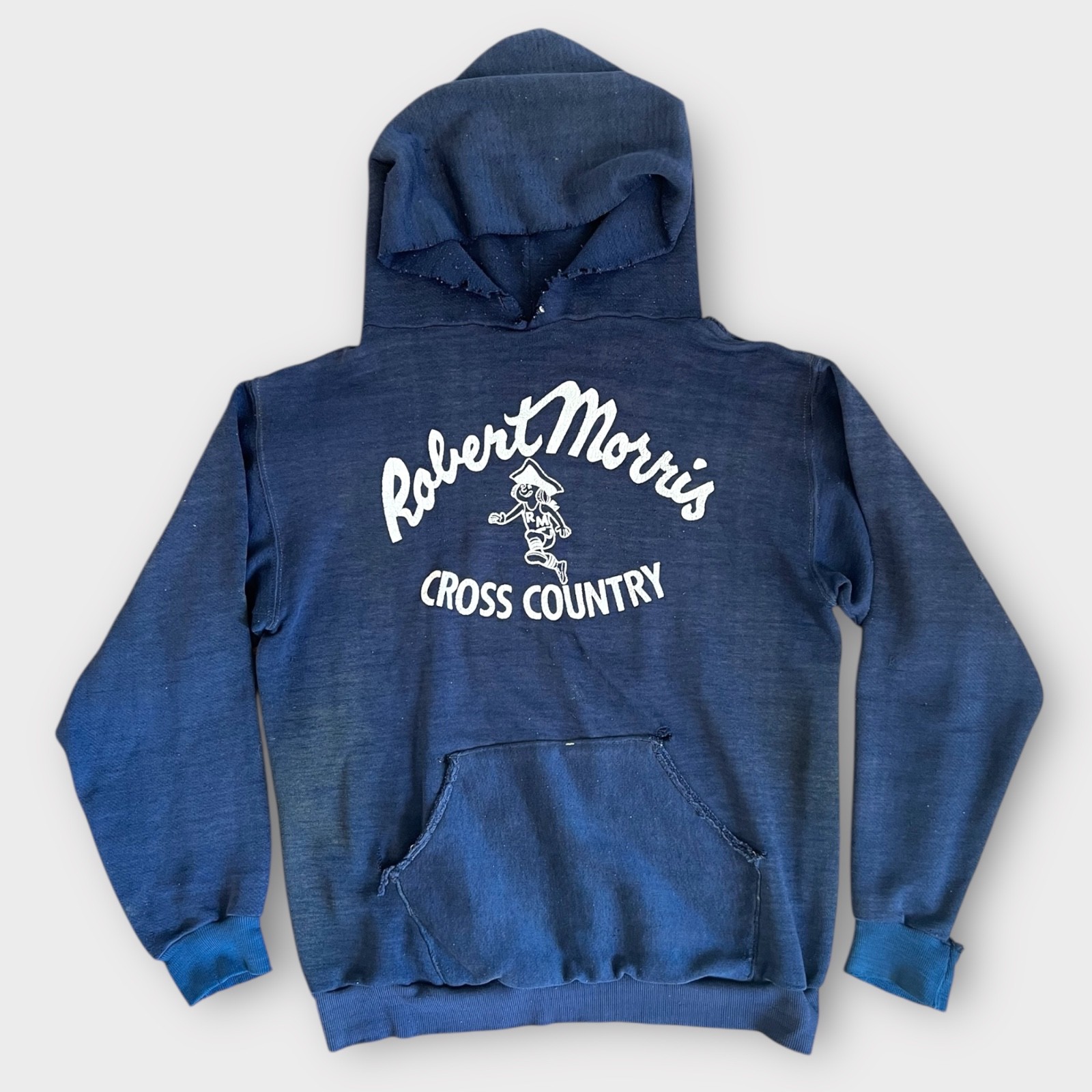 1970's Cross Country Vintage High School Athletic Hoodie Sweatshirt 70's