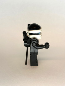 LEGO Ninjago Zane Deepstone Armor Minifigure, Possession 70737 Used Slight Crack