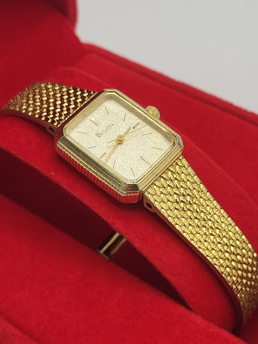 Bulova ゴールド スクエア型 腕時計 楽天市場】ブローバ BULOVA メンズ 腕時計 角型 スクエア
