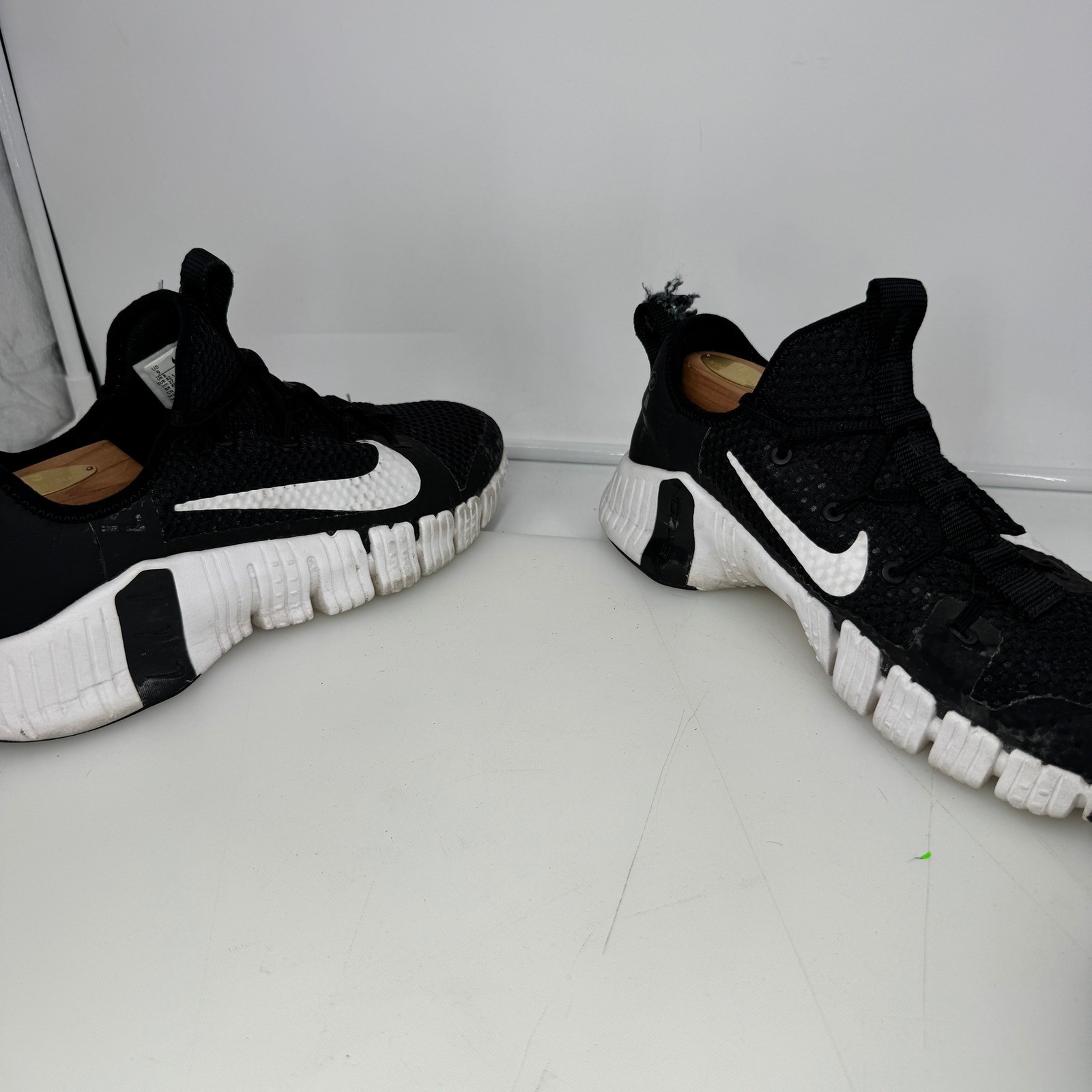 Training Pre Work Checklist Nike Free Metcon 3 Men 9 Black White Training Shoes Gym Workout CJ0861 ...