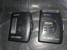 Lot of 2 Vintage Sony Walkman Cassette Players WM-FX16 And WM-EX10