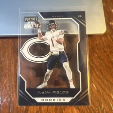 Justin Fields 2021 Panini Chronicles Playoff Momentum Rookie Card RC #PMR-8