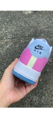 Size 10- Nike Air Force 1 '07 LX UV Reactive M