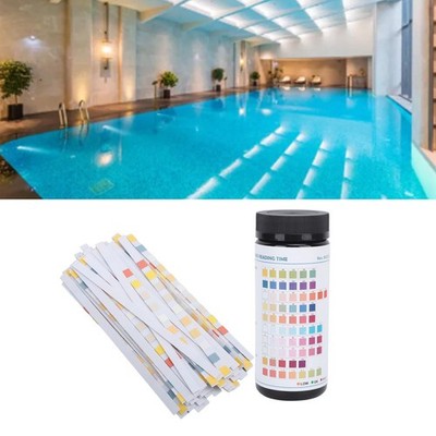 100x 10 In 1 Pool Test Strips Professional Quick And Accurate Water Test Strips