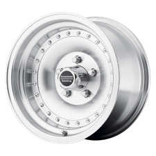 15x8 American Racing Ar61 Outlaw I Machined Wheel 5x4.5 -19mm