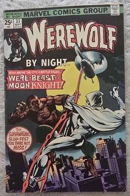 Werewolf by Night #33 [2nd appearance of Moon Knight]