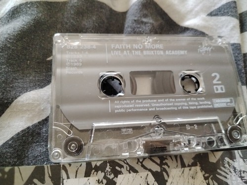 Faith No More - Live at Brixton Academy - Slash/London Cassette 1991 - Picture 6 of 6
