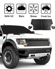 Windshield Cover for Ice and Snow, Waterproof Windshield Snow Cover Extra Large
