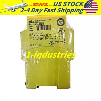 Brand New Pilz 774303 PNOZ X2 Safety Relay 24VAC/DC 2NO SIL3 PL e Cat.4
