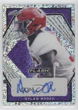 2021 Leaf Flash Portrait Purple 31/50 Dylan Moses #PA-DM1 Auto 0q0m