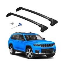 300lbs Roof Rack Cross Bars Fit for 2021-2026 Jeep Grand Cherokee L 3-Row 2...