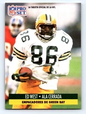 1991 Pro Set Spanish #513 Ed West Fresh Break EX-EXMINT