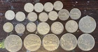 Silver Canadian Dimes And Quarters And Some Other Canadian Dollars and Nickels.
