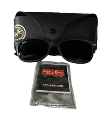 Ray-Ban RB2132 New Wayfarer Classic Sunglasses Rubberized Frames W/ G-15 Lenses