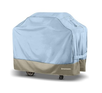 BBQ Grill Cover Waterproof 64'' Hunter Green OXFORD 600D - Heavy Duty Fabric