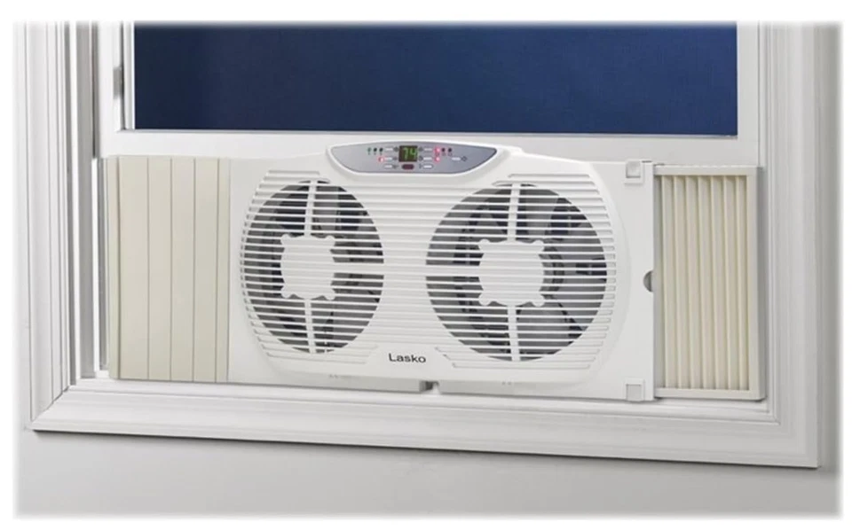 Lasko Electrically Reversible Twin Window Fan with Remote Control - Free Ship - Image 3 of 3