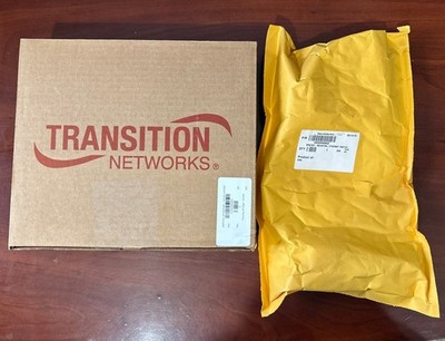 Waters#725000455 Transition Networks, 8 Port Switch & Mounting Bracket BRAND NEW