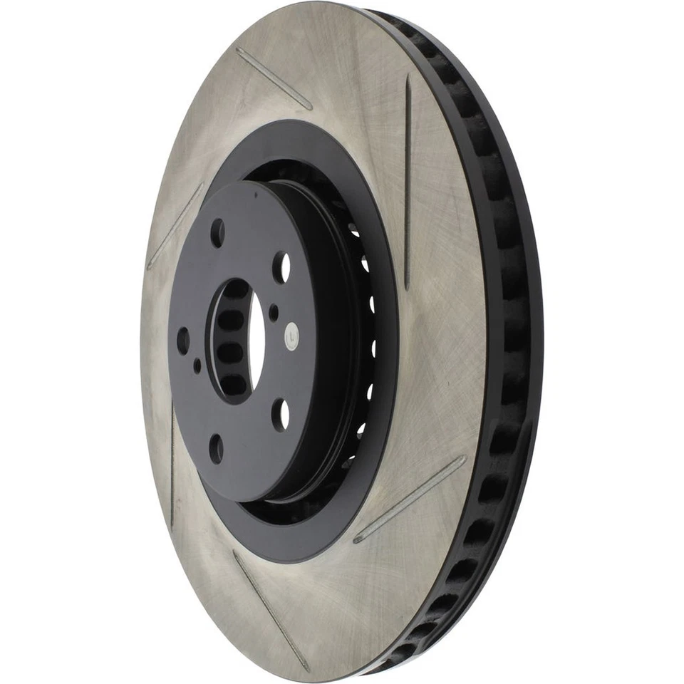 Rotor de disco de freno delantero izquierdo StopTech 126.44138SL para 2007-11 GS350 / 06-19 IS350 Foto 2 de 4