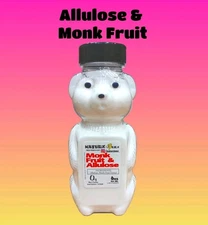 ALLULOSE & MONK FRUIT 6oz ZERO CALORIE SUGAR NON-GMO KETO FRIENDLY Tastes Great