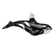 Old World Christmas Orca Whale No Box