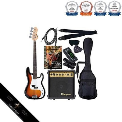 SELDER PB-30/Sunburst W Bass Guitar Beginner's Limited SetJapan Brand New