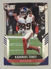 2021 Panini Chronicles - Score Update Rookies Kadarius Toney #414 Silver (RC)