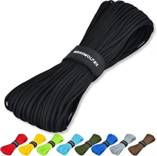 Paracord Rope, 7 Strand Type III Parachute Cord 4Mm 100Ft / 200Ft for Crafting,